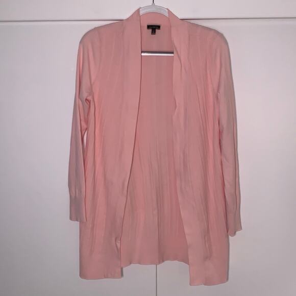 Talbots Sweaters - Talbots pink‎ duster sweater